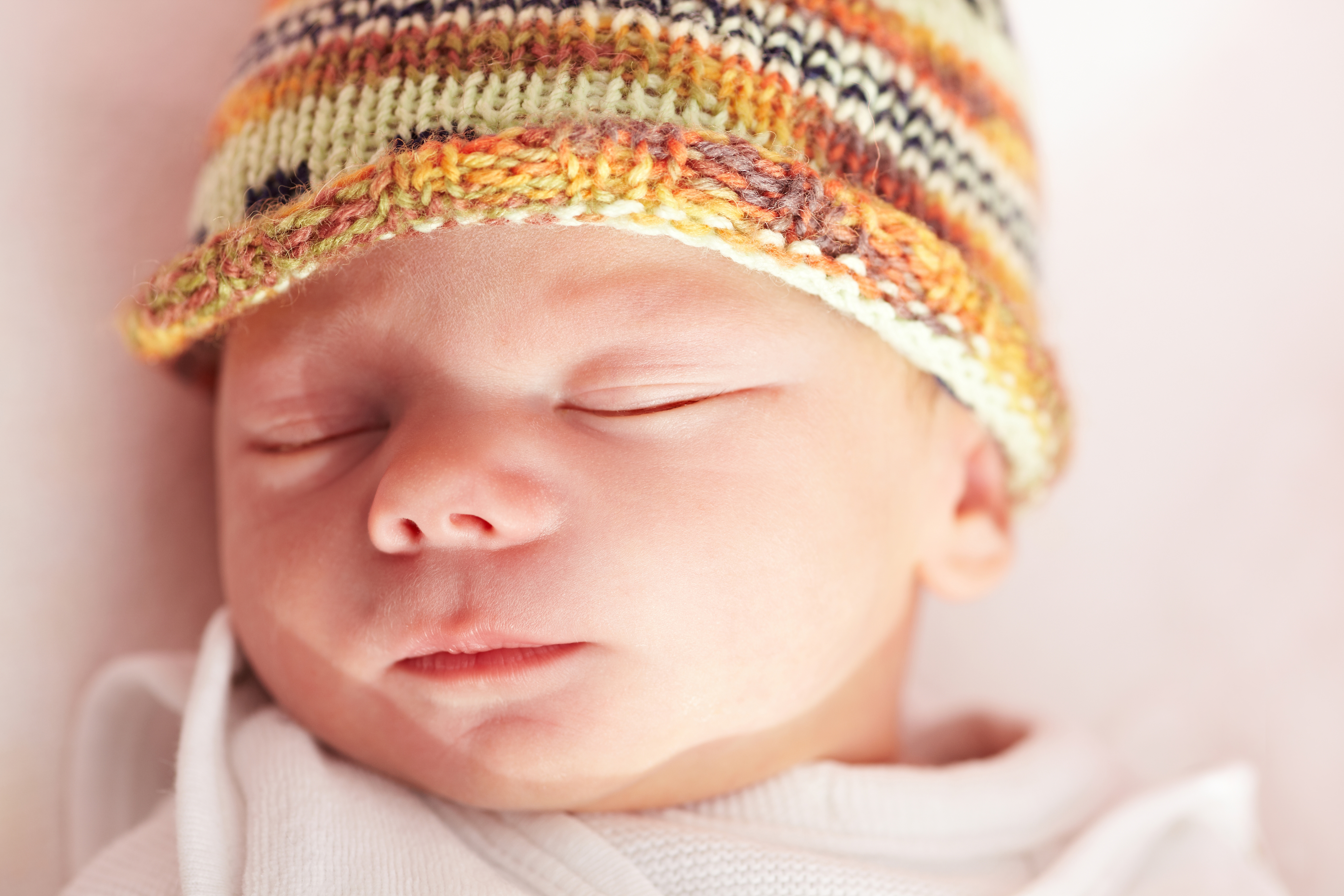 Friedlich schlafendes Baby